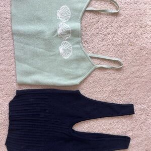2 for 1! Pacsun cropped tees.
